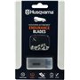 Husqvarna Automower Endurance - Lot de 6 lames avec vis - Trou oblong - Lame de qualité plus durable - Compatible avec tous les