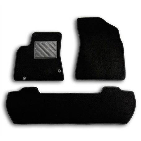 Tapis de Sol pour Citroën Berlingo 2008-2018 Multispace sur Mesure Antidérapant Talonnette en PVC