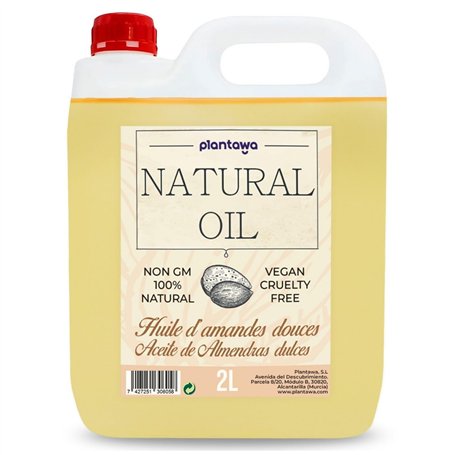 Plantawa huile amande douce 2L | huile d'amande douce 100% pure