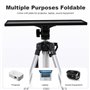UNHO Trépied Vidéorojecteur en Aluminium, Support Projecteur Hauteur Réglable 53-138cm Table pour Videoprojecteur avec Plateau e