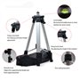 Trépied de Niveau Laser,Trépied en Aluminium à Hauteur Extensible avec Niveau à Bulle, Pieds Pliables,Pieds Antidérapants Suppor