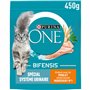 PURINA ONE Bifensis Système Urinaire Croquettes au Poulet et au Blé pour Chats Adultes Sachet Repas de 450 g | Lot de 10