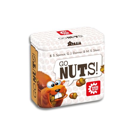 Atalia Game Factory Go Nuts! | Jeu de dés | De 1 à 5 Joueurs | A partir de 7 Ans | de 15 à 20 Minutes | Frénésie