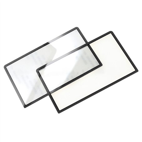 Haoyull Remplacement pour 3DS XL/New 3DS XL Top Screen Len Plastique Couverture en Verre LCD Protecteur Accessoires