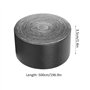 Gaeirt Ruban de Protection de tête de Raquette ductile de 5 m de Long en PU Souple Anti-Rayures Flexible pour Raquette de Squash