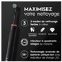 Oral-B Pro 3500 Brosse À Dents Électrique Noire, Avec Un Capteur De Pression Pour Protéger Les Gencives Sensibles, Avec Des Acce