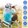 YATEICBC 3 Pièces Doublure de Casque avec Protège-Nuque, Bonnets de Crâne de Refroidissement Casquette Anti-Transpiration avec Q