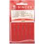 Singer Lot de 5 aiguilles pour machine à coudre 2020 Épaisseur 60/08 pour tissus tissés 130/705