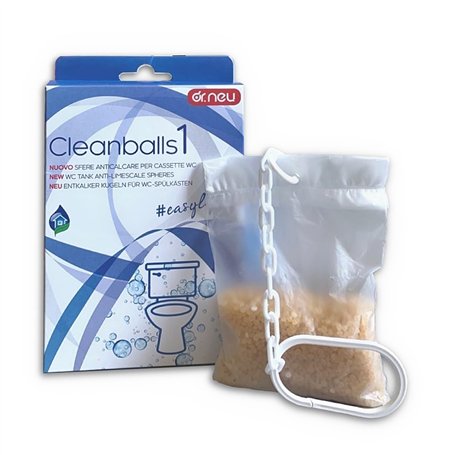 Dr. Neu - Cleanballs - Innovantes boules anti-calcaire pour chasse d'eau WC
