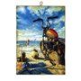 KUSTOM ART Tableau de style vintage Harley Davidson avec bain de collection