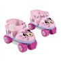 Mondo Toys - Patins à roulettes réglables Minnie Disney - Taille du 22 à 29 - Ensemble Complet de Sac Transparent
