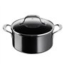 Lagostina Desideria Casserole de fond antiadhésive 24 cm avec revêtement en céramique pour chauffage rapide et cuisson uniforme
