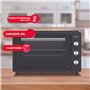 ARDES - AROVEN451 Four Électrique Ventilé 45L Mini-four Électrique Professionnel Pour Cuisine - Compact, Intelligent et Multifon