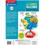 Clementoni - Mon Premier Globe Interactif Éducatif - Apprentissage Géographie Pour Enfant 3 Ans - Langue Française et Néerlandai