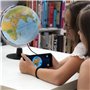 Tecnodidattica - GAIA 25 AR | Globe lumineux interactif avec éléments de réalité augmentée sur des détails du monde naturel et d