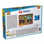 Lisciani - HOT WHEELS Puzzle - 60 Pièces - Pour Enfants dès 4 ans - 35x50cm - Puzzle Monster Trucks avec Cascades Audacieuses - 