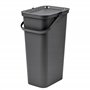 Tontarelli - Poubelle MODA avec poignée 25L graphite