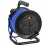 Electraline 29010 Rallonge Prolongateur électrique Outdoor Profesionnelle avec Enrouleur 25M