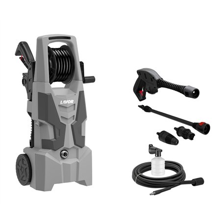Lavor Nettoyeur Haute Pression Run Extra 145 GL avec Enrouleur