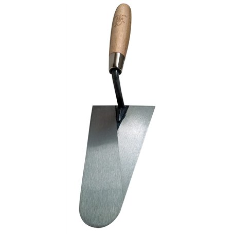 Nespoli N0D1905818 Truelle légère à pointe ronde avec manche en bois Fsc 18 cm