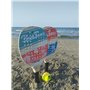 Opia Raquettes de plage Beach Tennis avec balle souple Set de raquettes légères et résistantes pour le jeu en plein air, la mer,