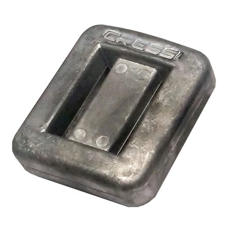 Cressi Sub S.p.A. Plomb enrobé Gris