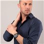 Maserati Montre pour Homme, Collection Potenza, en Acier, PVD Gris, avec Bracelet en Acier Inoxydable - R8853108005