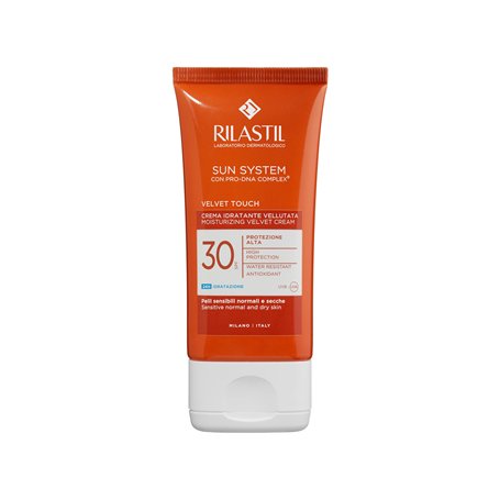 Rilastil Sun System Crème veloutée hydratante pour le visage