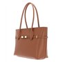 Furla Goccia Tote Bag L Brandy