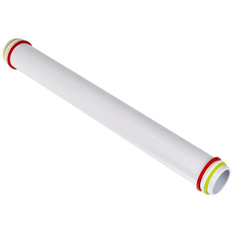 Silikomart 70.300.19.0069 RP00 Rouleau à Pâtisserie avec 3 Anneaux Plastique