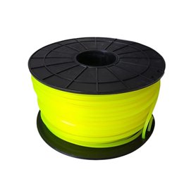 FAST WORLD SHOPPING Bobine 100 m fil carré pour tête débroussailleuse et tondeuse en nylon haute densité