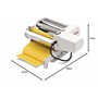 Girmi IM91 Machine à pâtes électrique en acier inoxydable