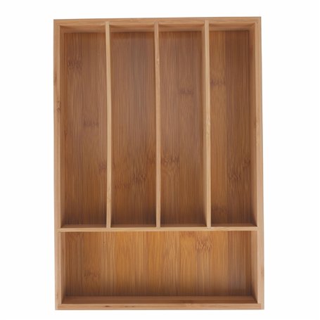 GALILEO Porte-couverts en bambou