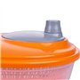 Galileo Casa 5911117 Centrifugeuse pour salade avec manivelle manuelle, panier amovible, Ø 24 cm, 4 L, plastique, assorti