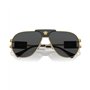 Versace Lunettes de Soleil VE 2252 Gold Black/Dark Grey 63/12/145 homme