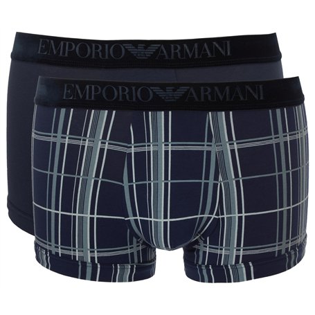 Emporio Armani Tartan Gift Box 2-Pack Trunk Les Troncs