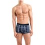 Emporio Armani Tartan Gift Box 2-Pack Trunk Les Troncs, Stampa SCOZZES/Marin, M pour des Hommes