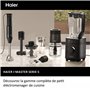 Haier I-Master Serie 5 Blender avec Broyeur à Glace, Smoothie, 5 Vitesses Variables, Fonction Pulse, Auto-Nettoyage, Bol en Verr