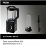 Haier I-Master Serie 5 Blender avec Broyeur à Glace, Smoothie, 5 Vitesses Variables, Fonction Pulse, Auto-Nettoyage, Bol en Verr