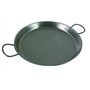 MENASTYL CUISSON 1966002 Plat Paella avec Anses Acier Noir 46 x 36 x 4 cm