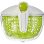 Ibili 783620 Essoreuse à Salade Essentiel 20 cm, Blanc/Vert