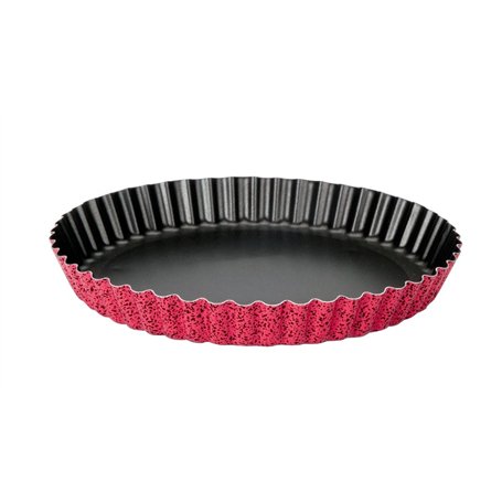 Ibili 355732 Moule à tarte dentelé Venus Fond fixe 32cm