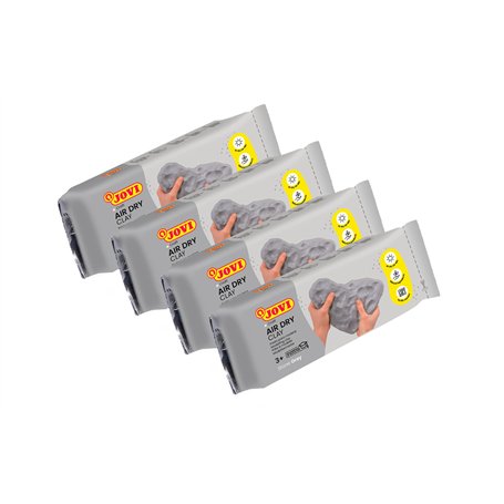 Jovi - Kit Air Dry de 4 unités - Pâte à modeler