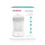 Miniland Mini steamy - Stérilisateur blanc de grande capacité