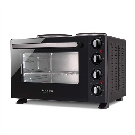 Taurus Electrifying Volcan - Four électrique avec plaques de cuisson 1500W