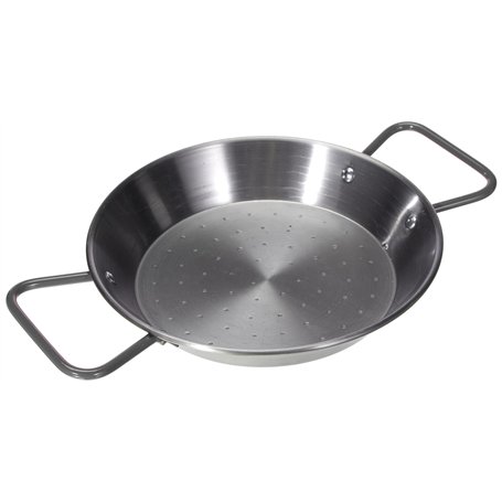 Lacor 63621 Plat à Paëlla en Tole Acier 20 cm