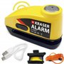 KRASER KR7Y Antivol Moto Bloque Disque Alarme USB Rechargeable