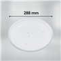 plat tournant UNIVERSEL de Ø 288 mm en verre pour micro ondes