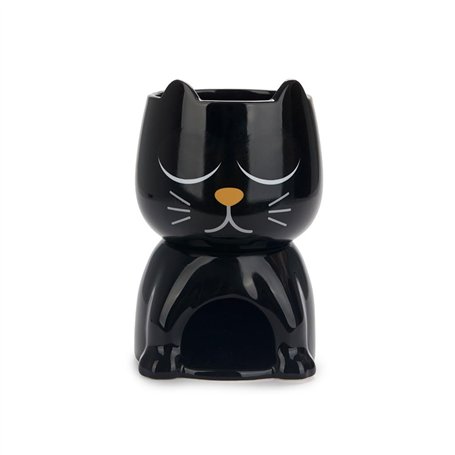 Balvi Service à Fondue Wake Cat Couleur Noir Thermosensible