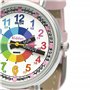 Kiddus Montre Bracelet Éducative pour Enfants, Fille, garçon. Time Teacher Analogique avec Exercices. Facile d’Apprendre à Lire 